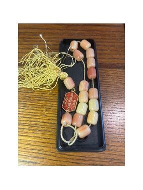 Women's Blaise Tenidis cream colored Worry Beads Bracelet One Size
